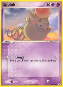 Spoink - Emerald