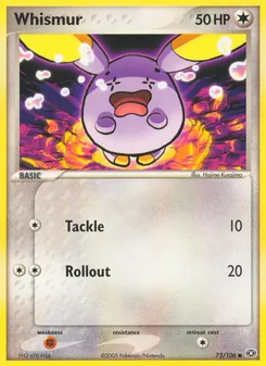Whismur - Emerald