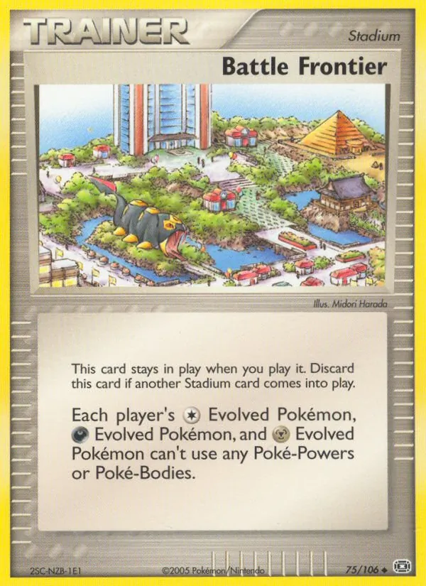 Battle Frontier - Emerald Pokemon Card