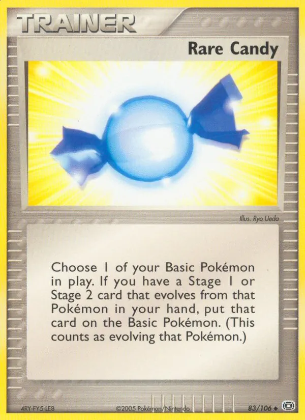 Rare Candy - Emerald Pokemon Card