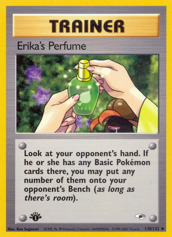 Erika's Perfume - Gym Heroes Pokemon Card