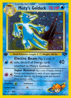 Misty's Golduck - Gym Challenge