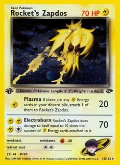 Rocket's Zapdos - Gym Challenge
