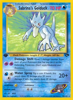 Sabrina's Golduck - Gym Challenge