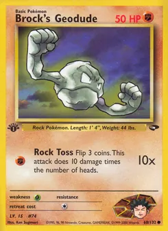 Brock's Geodude - Gym Challenge