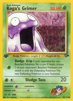 Koga's Grimer - Gym Challenge