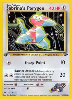 Sabrina's Porygon - Gym Challenge