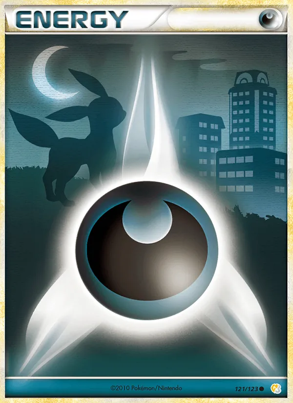 Darkness Energy - HeartGold SoulSilver Pokemon Card