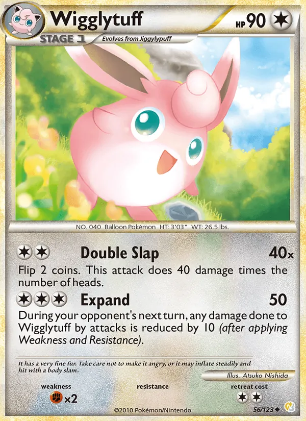 Wigglytuff - HeartGold SoulSilver Pokemon Card