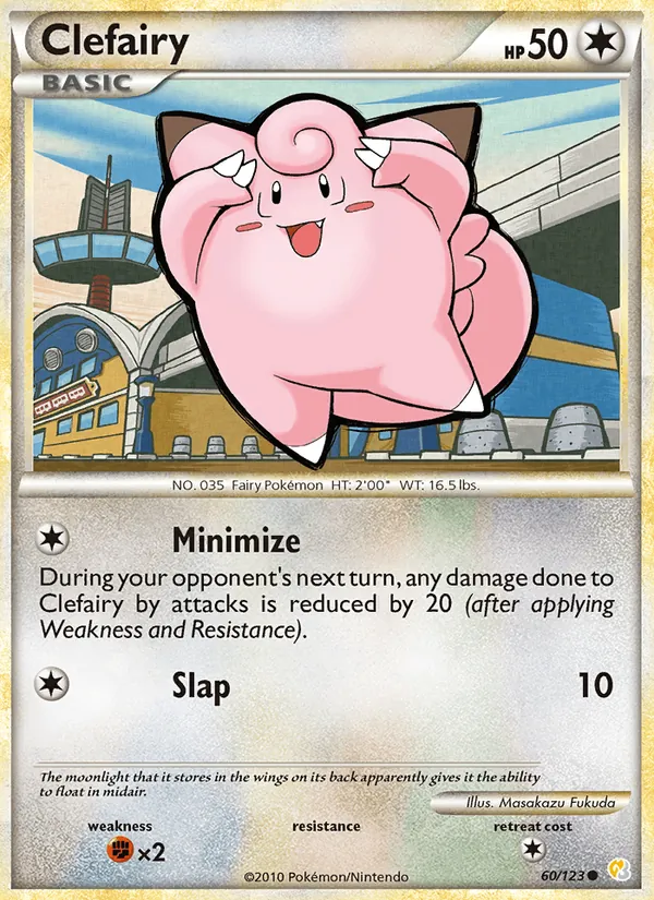 Clefairy - HeartGold SoulSilver Pokemon Card