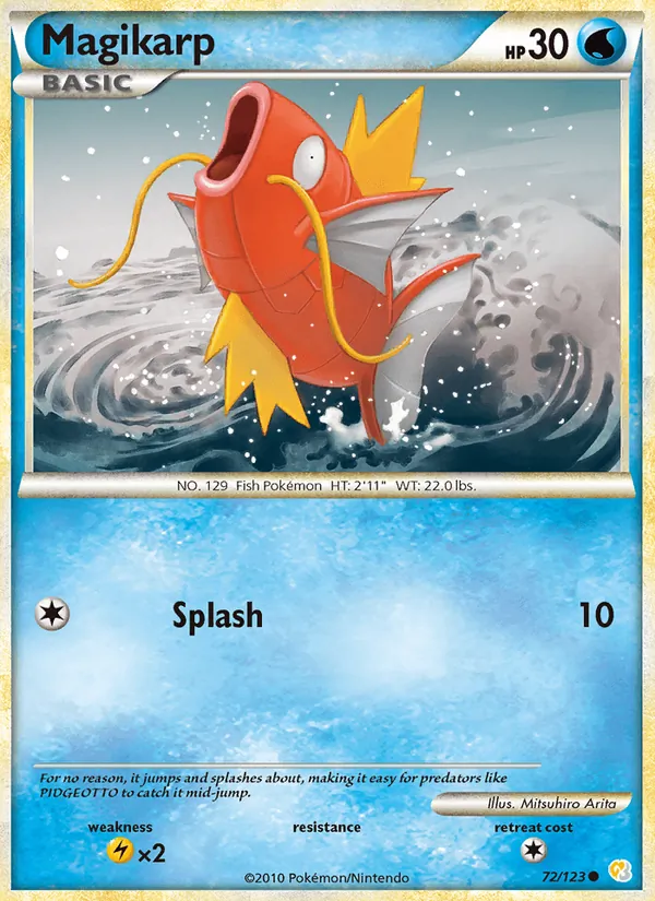 Magikarp - HeartGold SoulSilver Pokemon Card