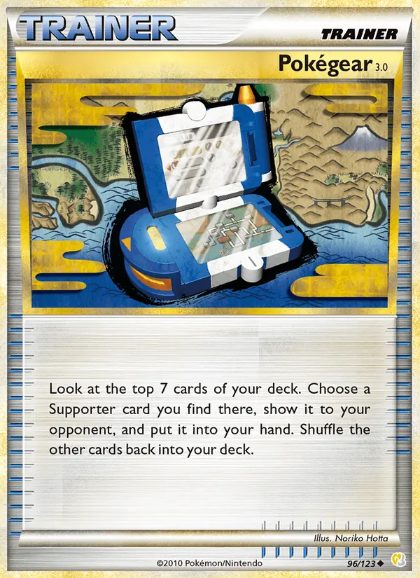 Pokégear3.0 - HeartGold SoulSilver Pokemon Card