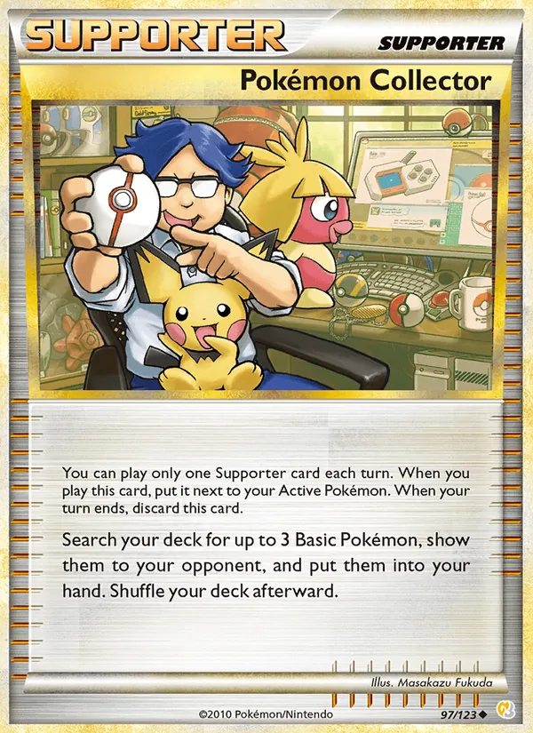 Pokémon Collector - HeartGold SoulSilver Pokemon Card