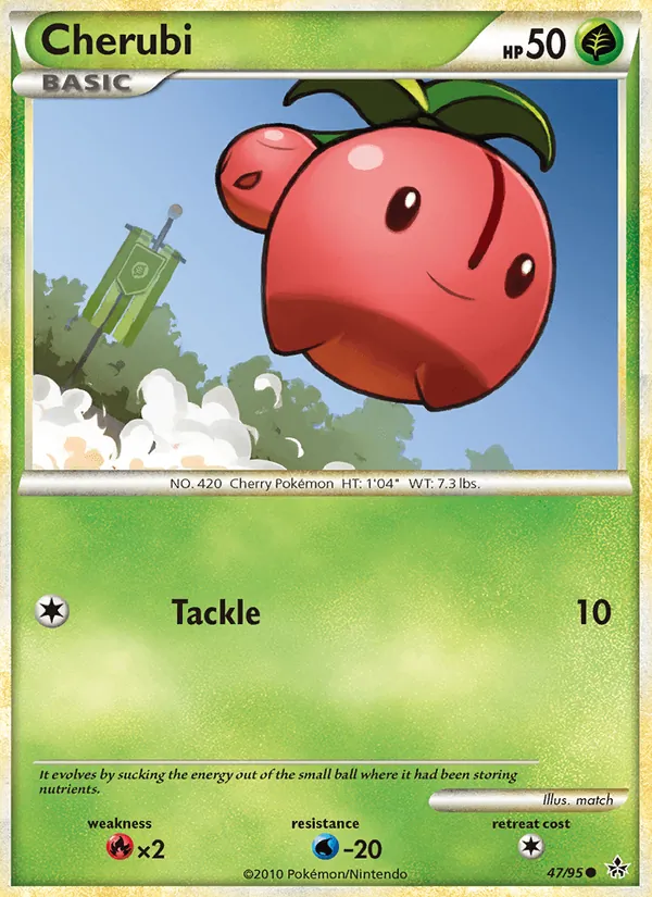 Cherubi - Unleashed Pokemon Card
