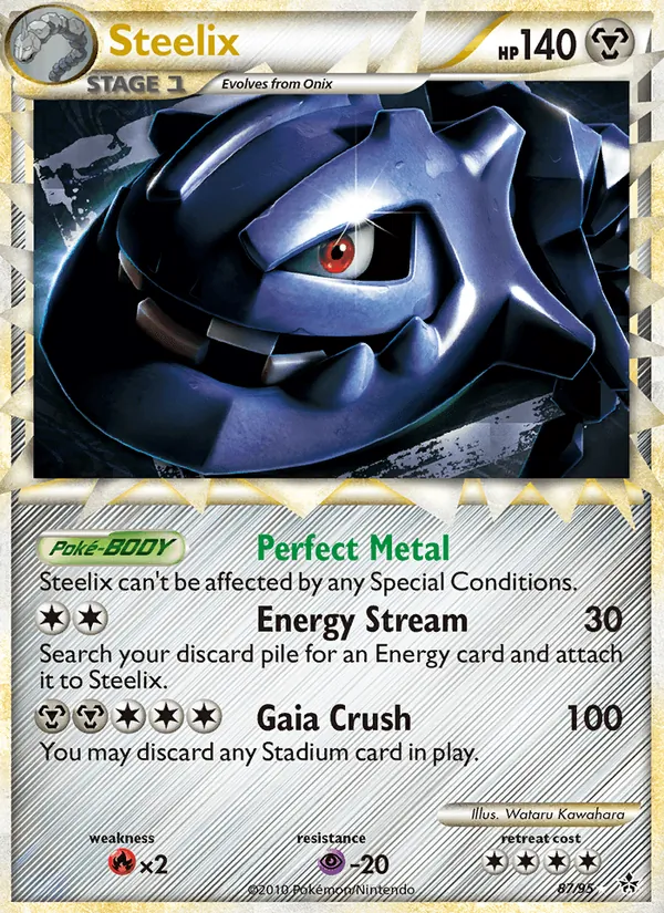 Steelix - Unleashed Pokemon Card