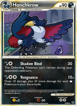 Honchkrow - Undaunted