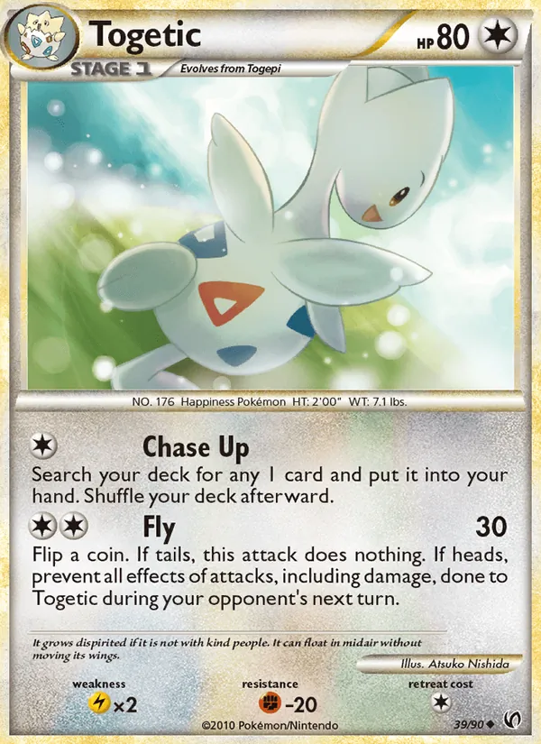 Togetic - Undaunted Pokemon Card