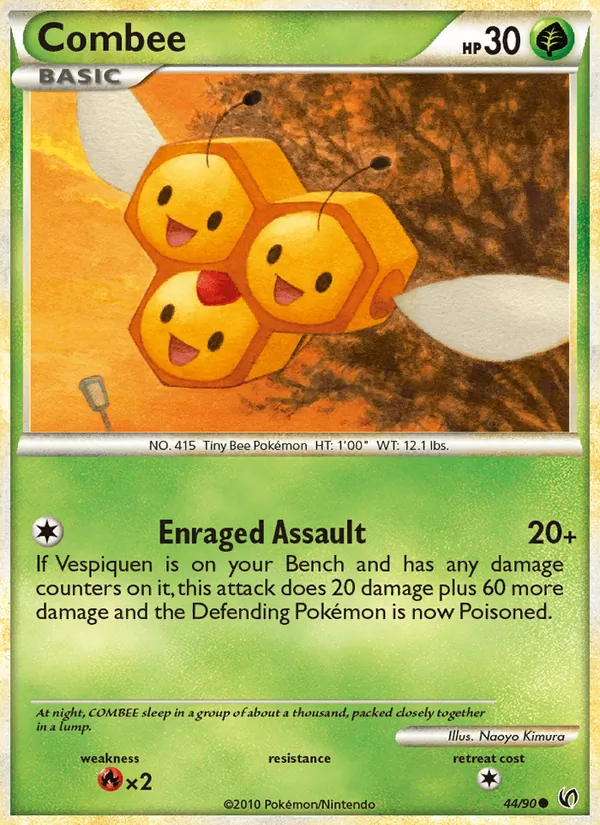 Combee - Undaunted Pokemon Card