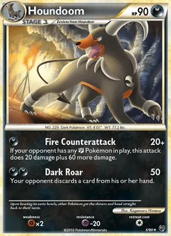 Houndoom - Undaunted