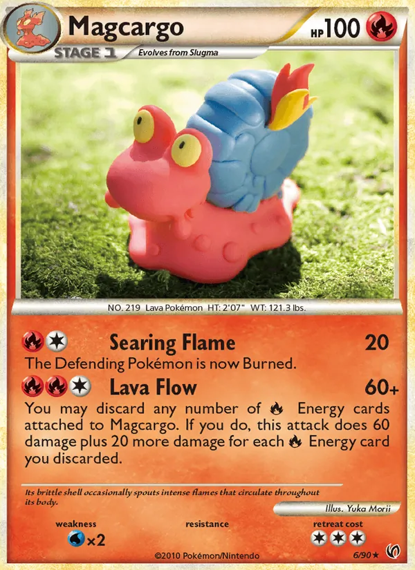 Magcargo - Undaunted Pokemon Card
