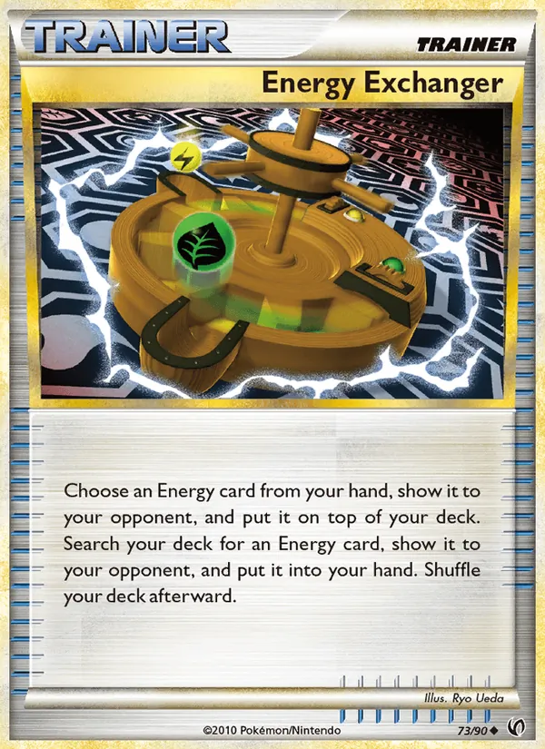 Energy Exchanger - Undaunted Pokemon Card
