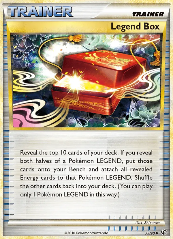 Legend Box - Undaunted Pokemon Card