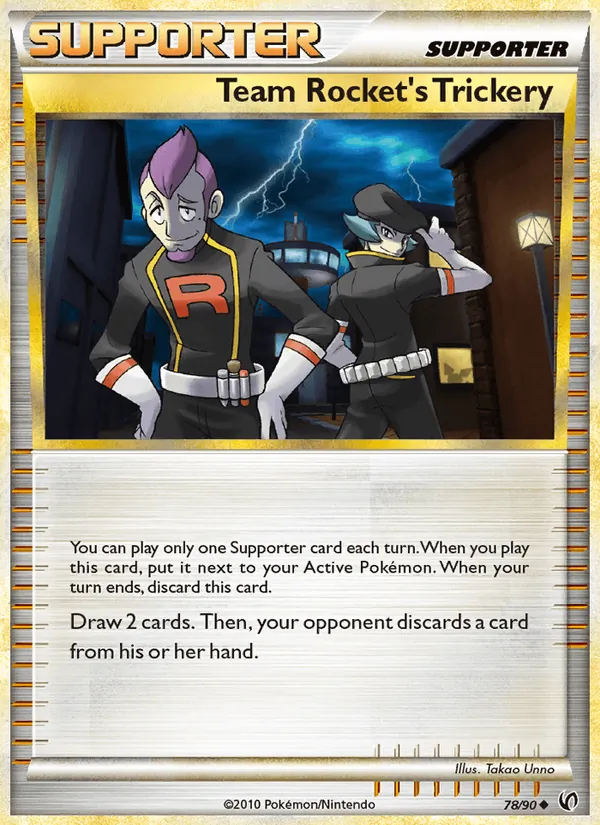Team Rocket’s Trickery - Undaunted Pokemon Card
