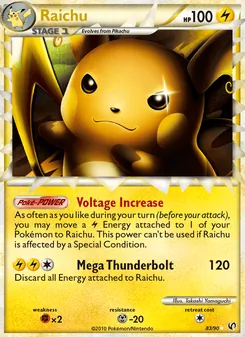 Raichu - Undaunted