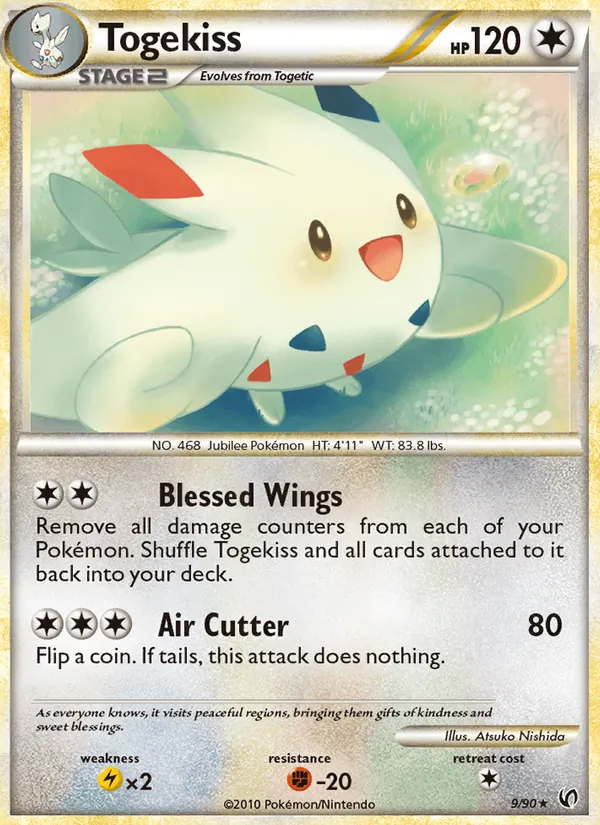 Togekiss - Undaunted Pokemon Card