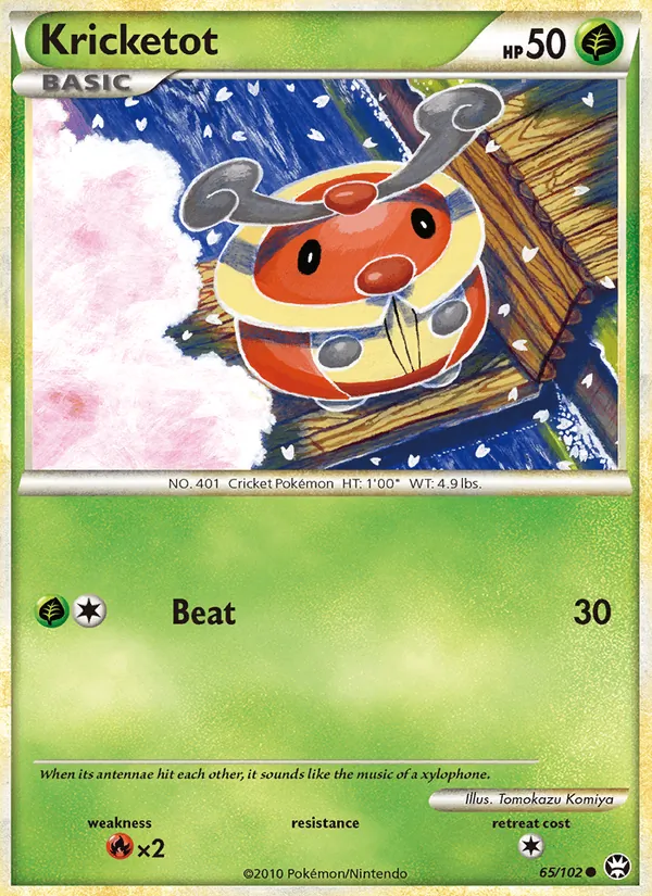 Kricketot - Triumphant Pokemon Card