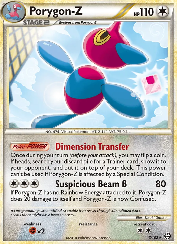 Porygon-Z - Triumphant Pokemon Card