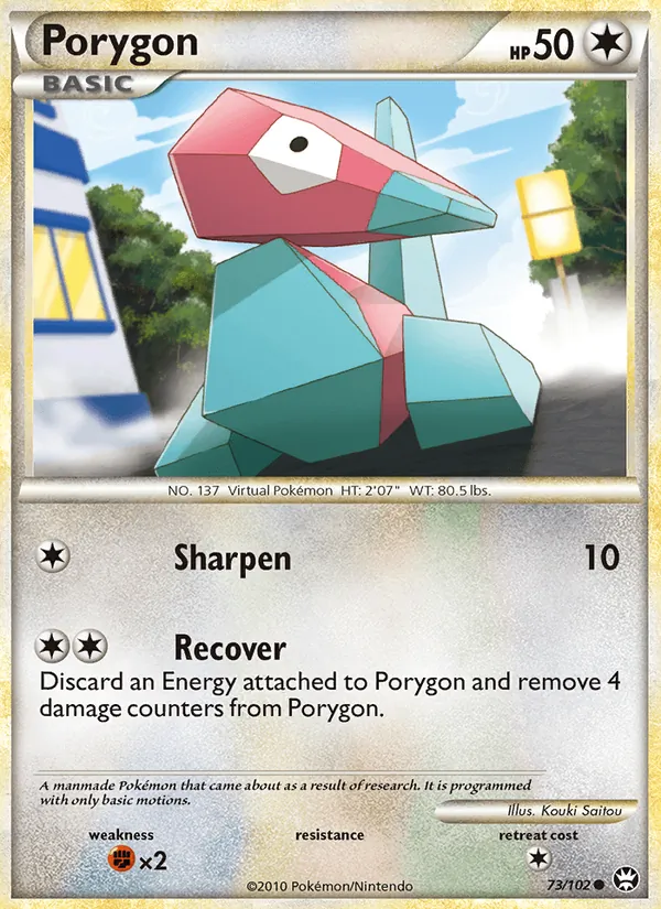 Porygon - Triumphant Pokemon Card