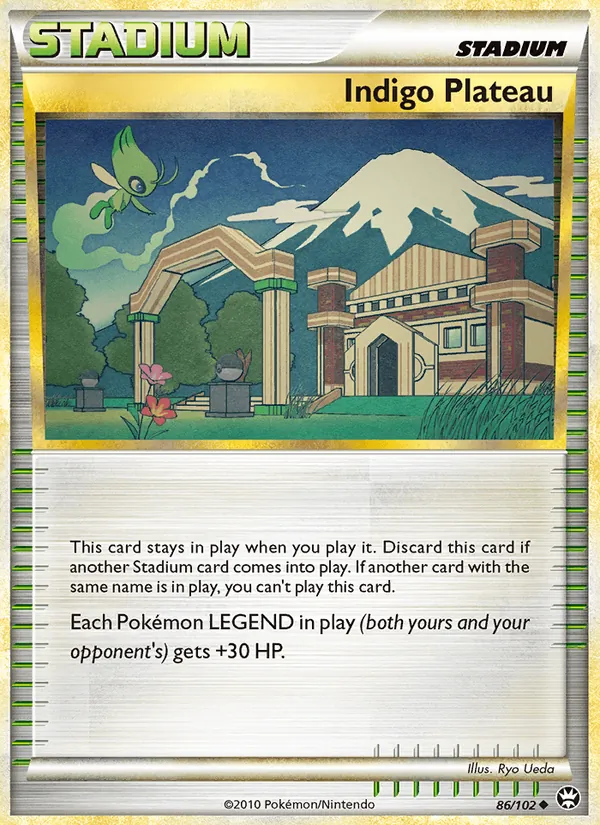 Indigo Plateau - Triumphant Pokemon Card