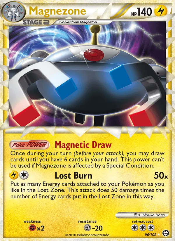 Magnezone - Triumphant Pokemon Card