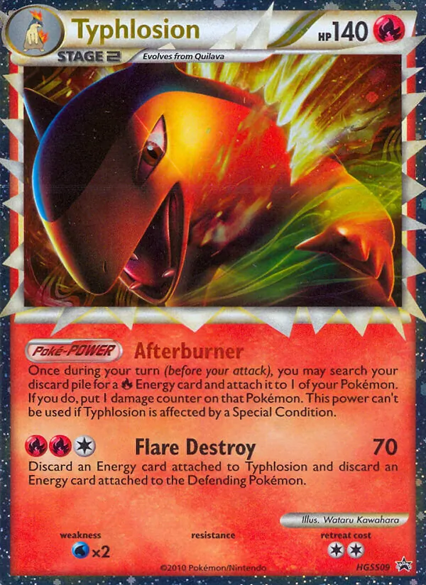 Typhlosion - HGSS Black Star Promos Pokemon Card
