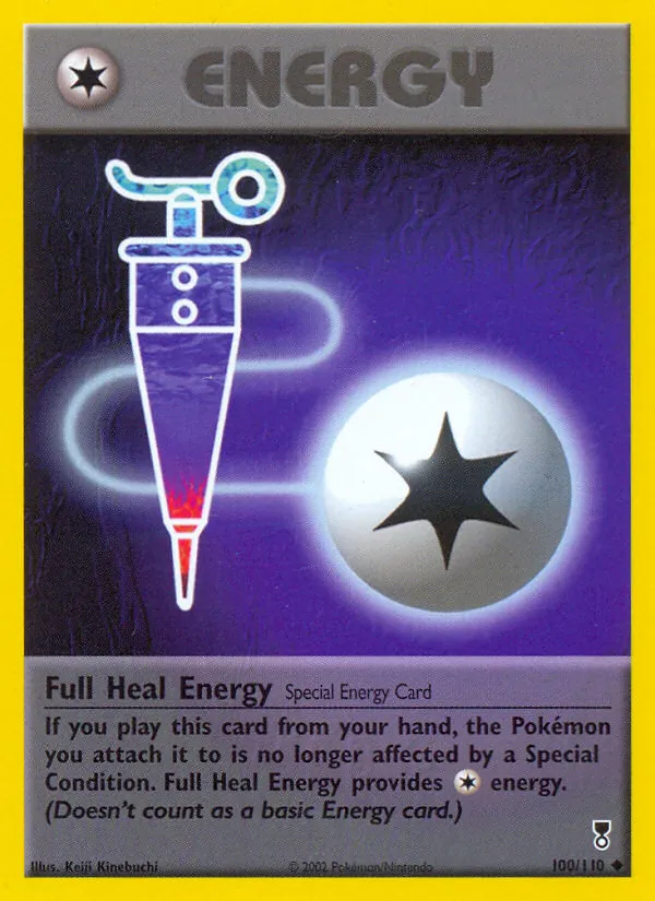 Full Heal Energy - Legendary Collection Pokemon Card