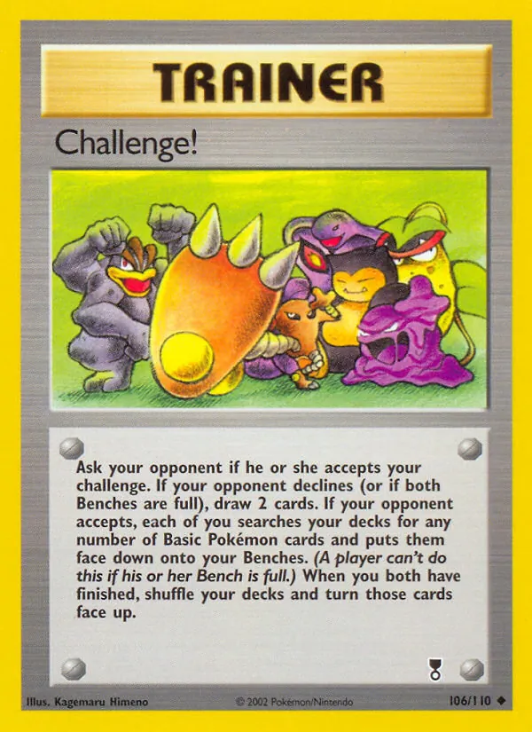 Challenge! - Legendary Collection Pokemon Card