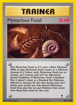 Mysterious Fossil - Legendary Collection