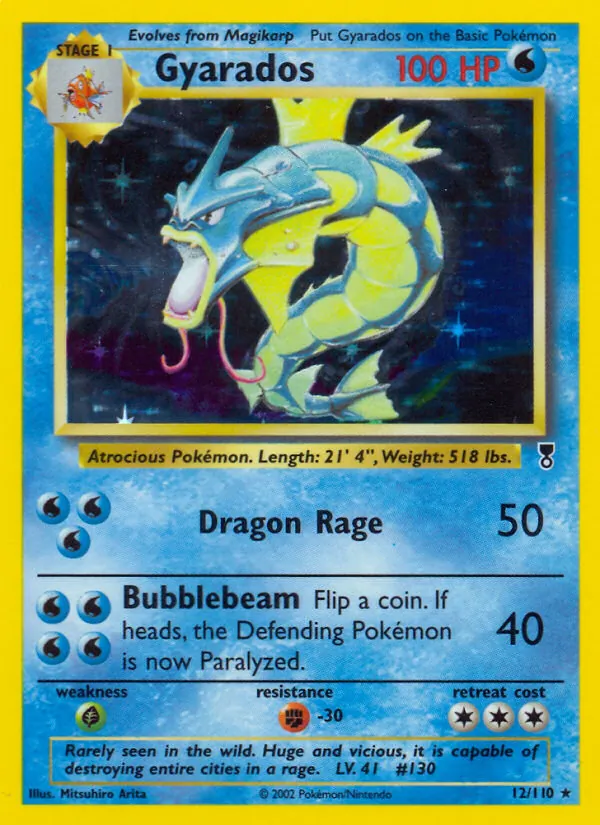Gyarados - Legendary Collection Pokemon Card
