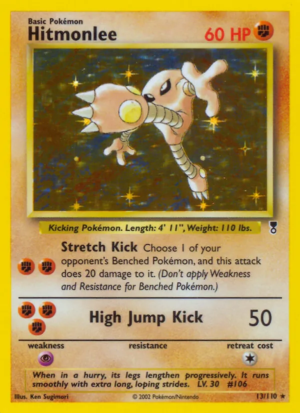 Hitmonlee - Legendary Collection Pokemon Card