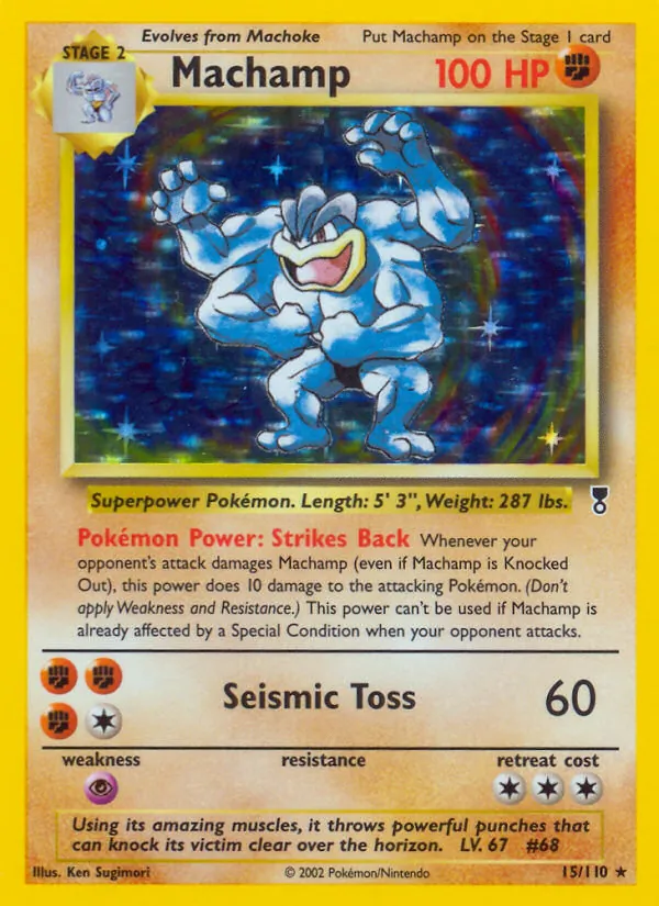 Machamp - Legendary Collection Pokemon Card