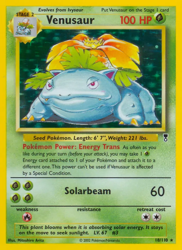 Venusaur - Legendary Collection Pokemon Card