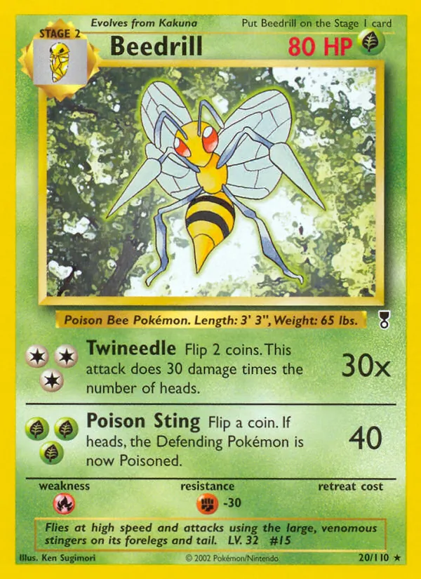 Beedrill - Legendary Collection Pokemon Card