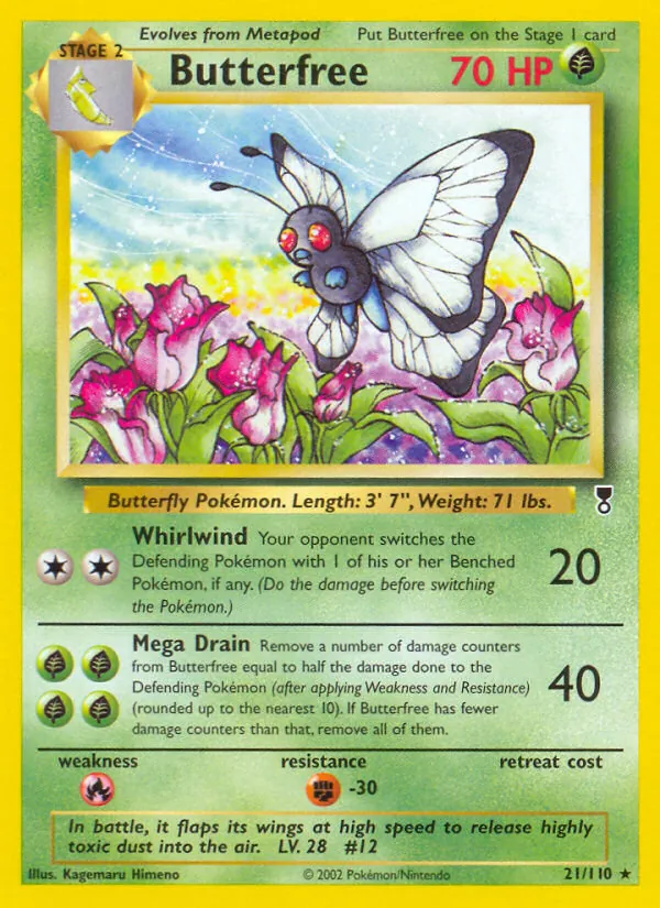 Butterfree - Legendary Collection Pokemon Card