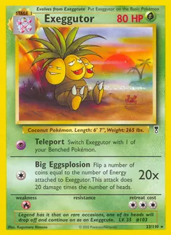 Exeggutor - Legendary Collection