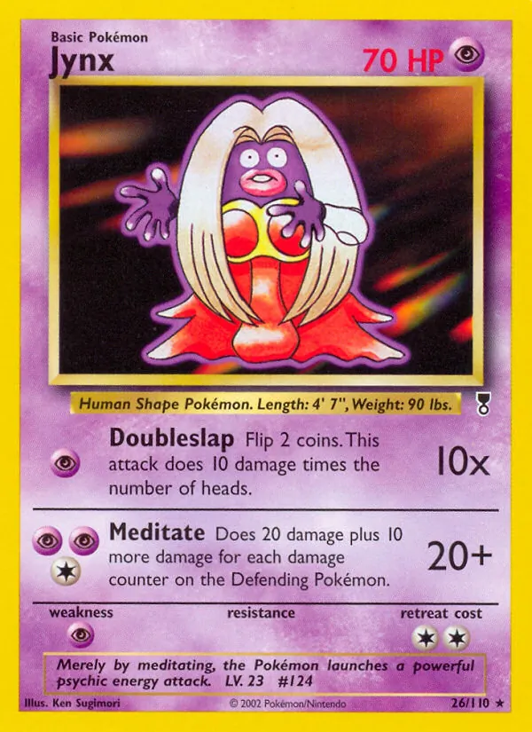 Jynx - Legendary Collection Pokemon Card