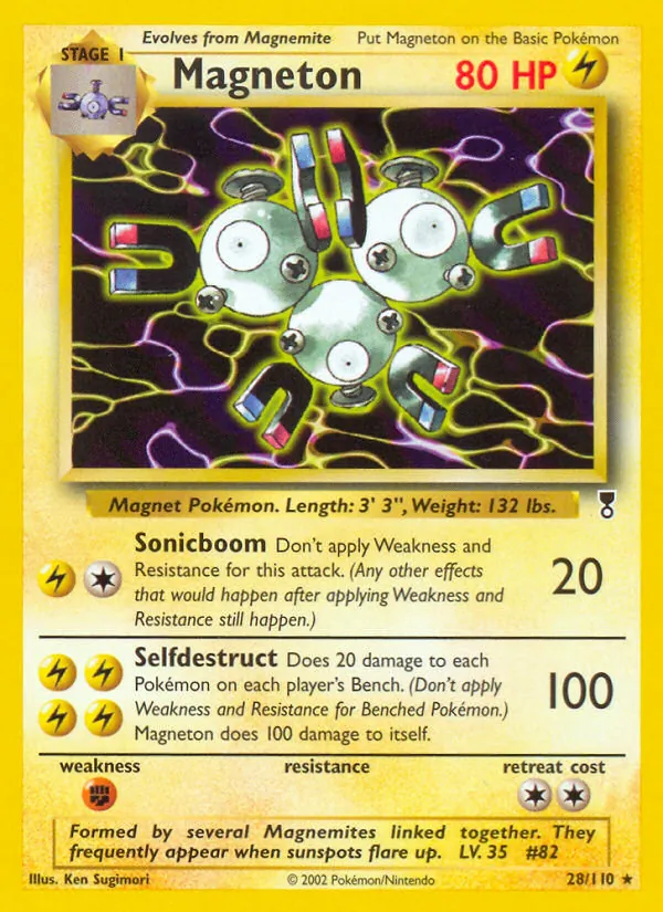 Magneton - Legendary Collection Pokemon Card