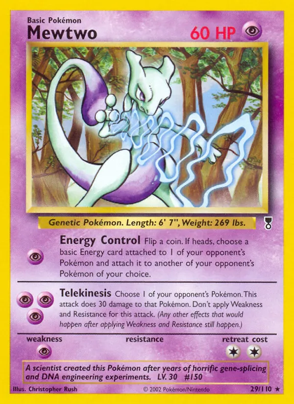 Mewtwo - Legendary Collection Pokemon Card