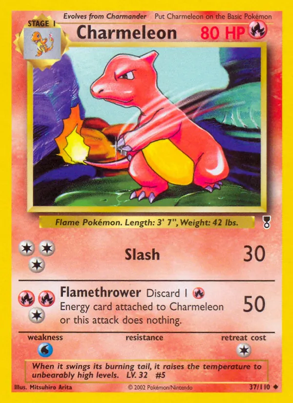 Charmeleon - Legendary Collection Pokemon Card