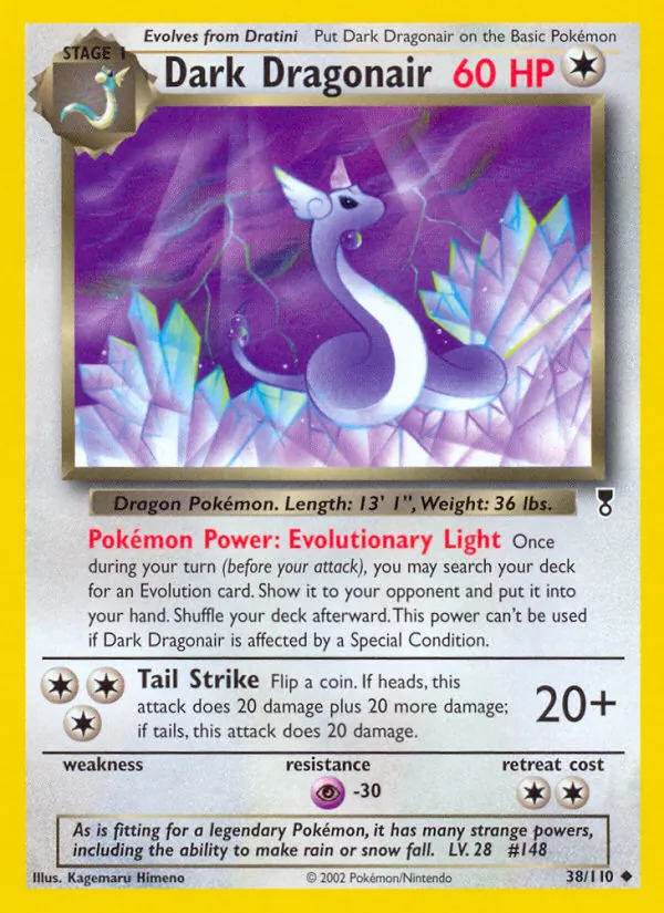 Dark Dragonair - Legendary Collection Pokemon Card